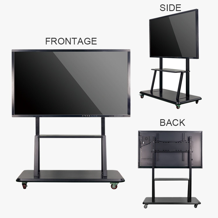 178°  Viewing Angle Interactive Flat Panel Wireless Bluetooth Connectivity In Interactive Display Panel